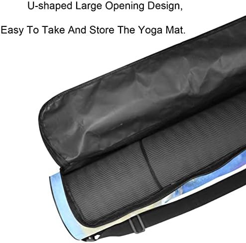 Bolsa de tapete de ioga com alça de ombro ajustável Saco de transporte de ioga de ioga para mulheres