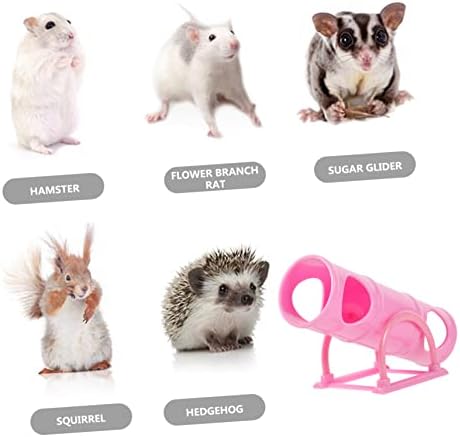 IPETBOOM 2PCS Hamster Bucket Pink Plastic Taste