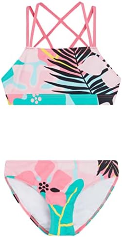 Kanu Surf Girls 'Aria Beach Sport UPF 50+ Mini Tankini Swimsuit