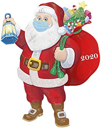 Pearl Garland Strand 2020 Decorações Resina Papai Noel de Natal Decoração de Ornamento de Natal Decoração