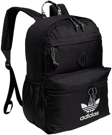 Mochila da Adidas Originals Trefoil 2.0, preto, tamanho único