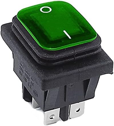 Velore KCD4 interruptor à prova d'água Rocker Switch Power Power 2 Position/3 Posição 6 pinos Redefinir ou