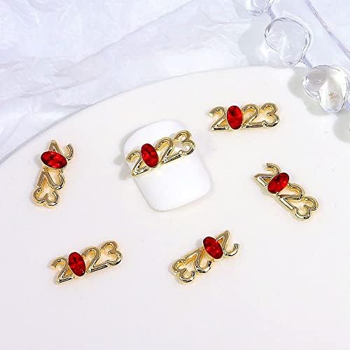 10pcs Ano Diy Gemstone Luxury Nail Art Decoration Supplies de unhas de unhas pendentes de arte chinesa -