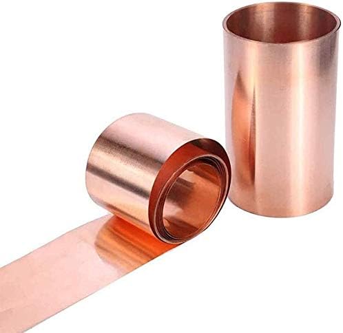 Placa de folha de metal de cobre original Comprimento de metal de cobre de 1000mm de 1000 mm