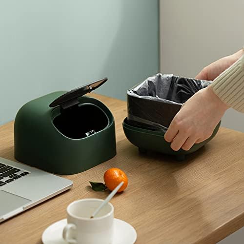 Ltytz Desktop Small LiGbage Saco Mini lixo pode sacar adequado para escritório, quarto, desktop,