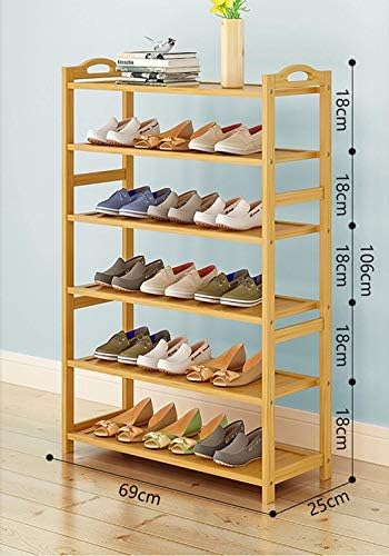Zuqiee Shoe Rack Rack de cabide simples Multi-camada de sapato Rack de sapato multifuncional prateleiras