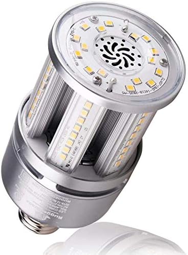 Pacote RuggedGrade 4, 18 Watts S LED LED MILL LUZ - 5000K - Retrolamento da lâmpada de milho para halogeneto de