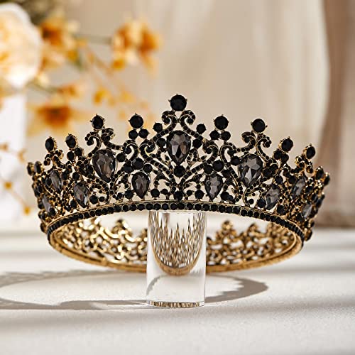 AW Coroa vintage de Bridal BAROME para mulheres Tiaras e coroas para figurinos da noiva Princess Crown for