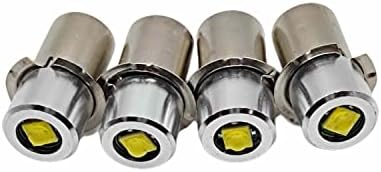 GlgyCB Upgrade LED lanterna lâmpada LED Kit de conversão P13.5s 3W 4-24V Pr2 Bulbo LED Branco