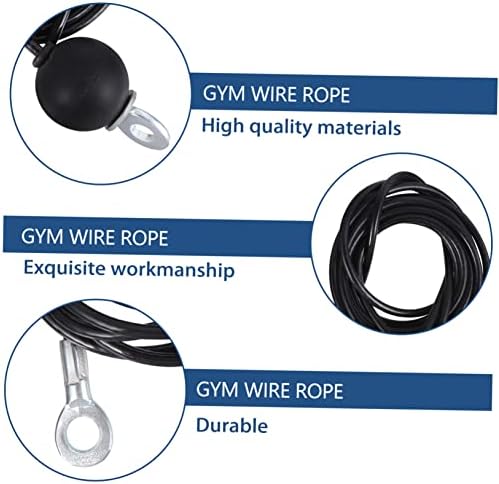 Favomoto Fitness Wire Rope Axijamento do cabo Treinador Acessórios para exercício Pullado Pullia