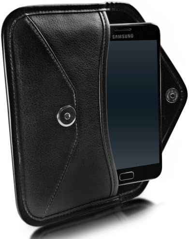 Caso de ondas de caixa para Huawei Honor Magic 2 3d - Elite Leather Messenger Bolsa, Design de envelope de capa