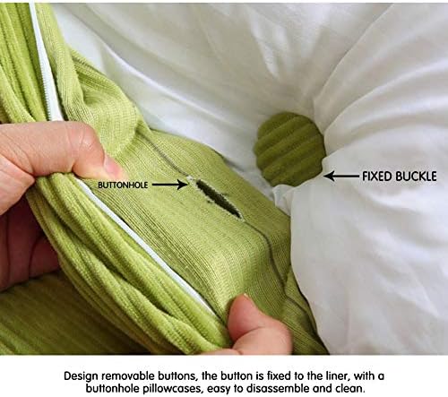 Topy grande travesseiro de cunha triangular grande, posicionadores do corpo suportam a leitura de travesseiro
