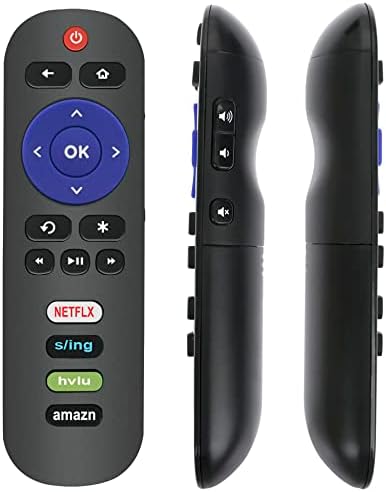 Vinabty Remote Control Substacement Fit for TCL ROKU TV 4K SMART 40S325 43S325 49S325 32S327 43S405 49S405