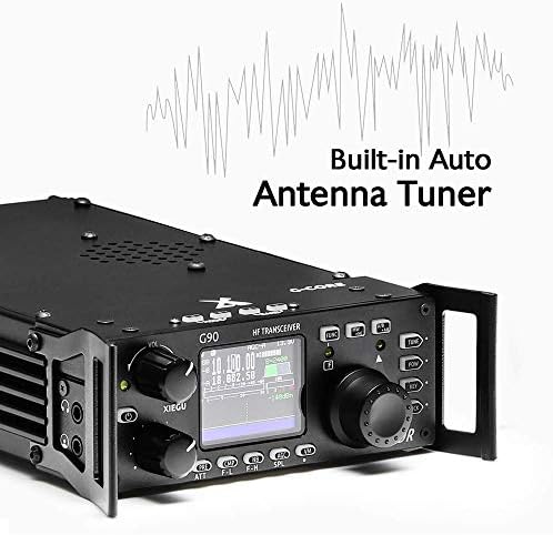 XIEGO G90 HF RADIO 20W SSB/CW/AM/FM SDR STRUCTRO COM ANTIGADOR ANTENA AUTO