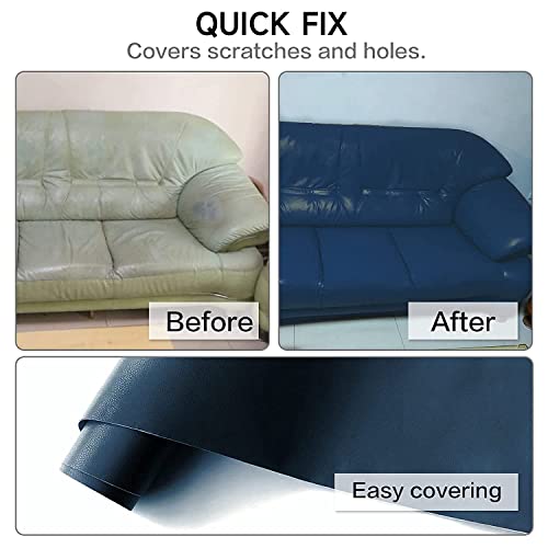 Reparação de couro para sofás Kit de fita de reparo de couro auto-adesivo para móveis Sofá Seates