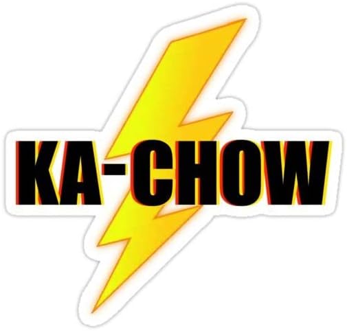 H&S KA Chow - adesivo de raio McQueen Vinil adesivo para carros para carro | Laptop | Garrafa |