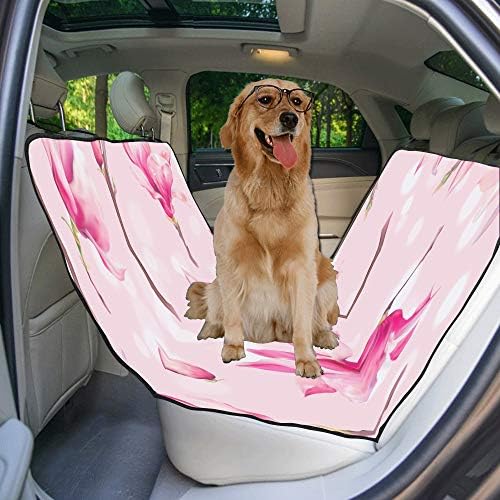 Enevotx Dog Seat Cover Design personalizado Estilo vintage Flores de impressão Capas de assento de carro