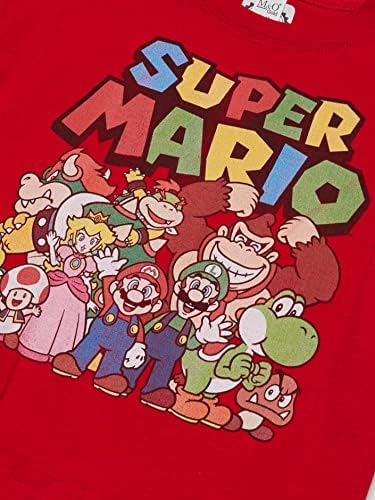Nintendo Boys 'Super Mario Caracter Group Shot Graphic T-Shirt