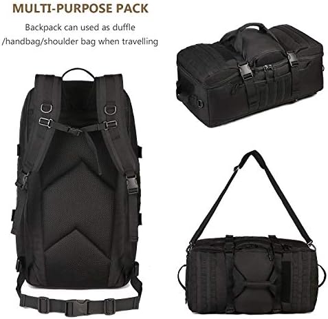 Arcenciel 60L de mochila tática ao ar livre Backpack Military Sports Bagage Bagage Baga