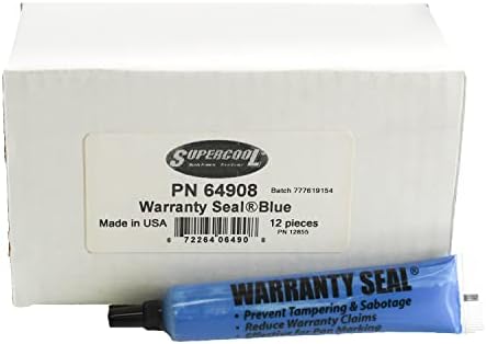 Pacote de marcador azul de garantia da TSI Supercool Seal ™ de 12