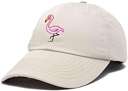 Dalix Flamingo Hat Hat Baseball Cap