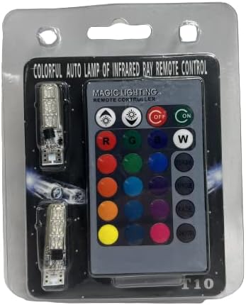 Lâmpada automática T10 de alteração de cor