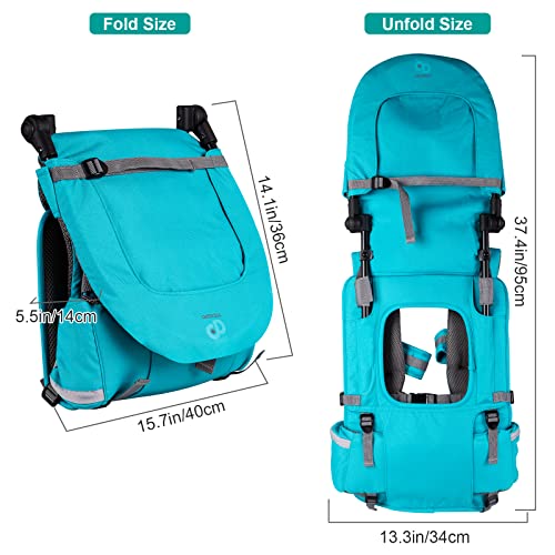 Transportador de ombro de bebê, 360 ° Backrest segura ajustável Baby Caminhando Backpack Transportador para Criança