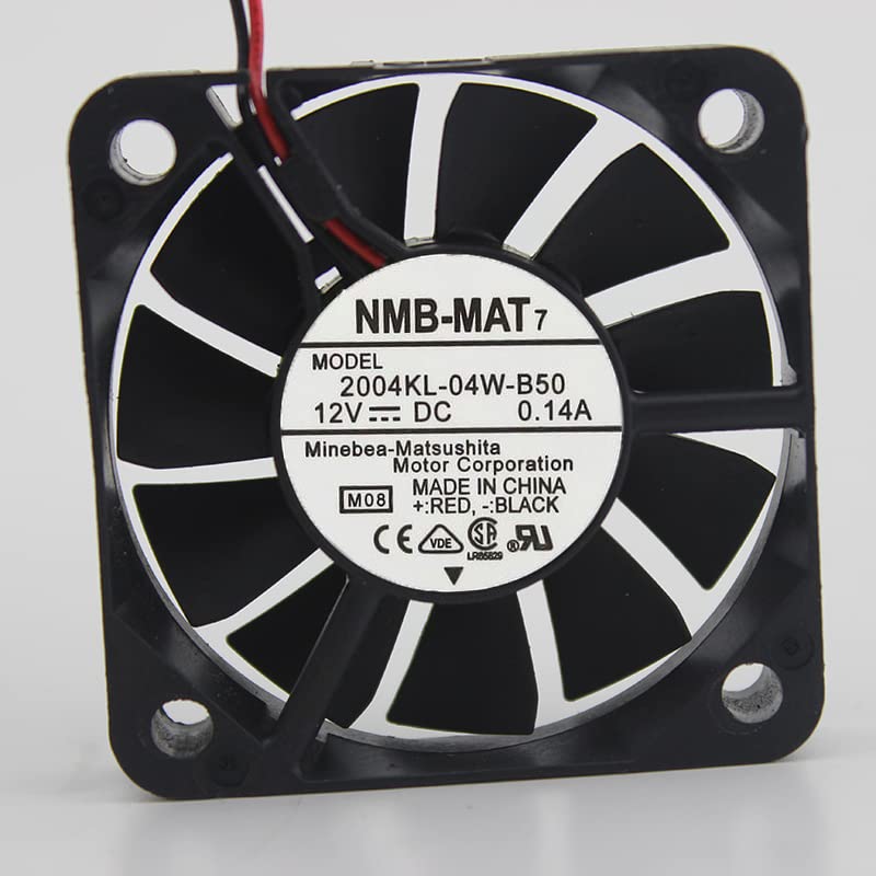 Para o ventilador de 2004kl-04w-b50 12V 0,14A Fan de 5cm de 5 cm