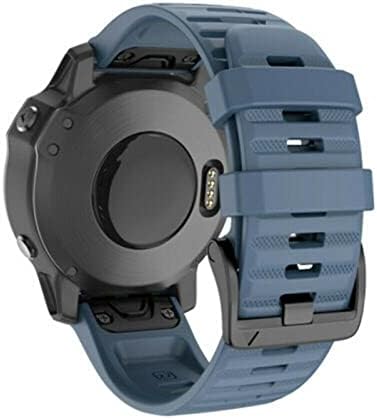 Dzhtus 26 20 22mm Silicone Retwan Watch Band para Garminix 7x 6x Watch EasyFit Strap Strap