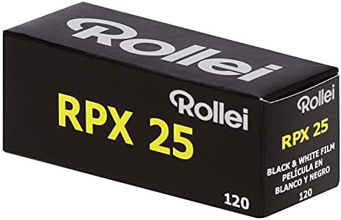 Rollei RPX 25 Filme negativo em preto e branco | 120 filme de rolo