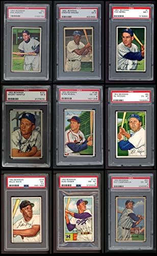 1952 Baseball Bowman Complete Conjunto - Premier Ex/Mt