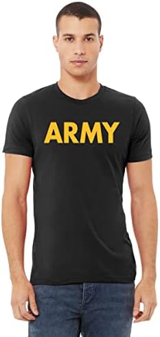 T-shirt dos homens do exército | Treinamento militar PT Exercício Treino Equipamento Veteranos Serviço