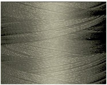 1 cone de rosca de bordado de poliéster Threadeligh - aço cinza médio P920-1100 jardas - 40wt