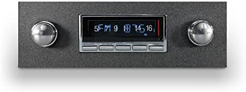 AutoSound USA-740 personalizado em Dash AM/FM para Corvette, Silver, VCR-472933
