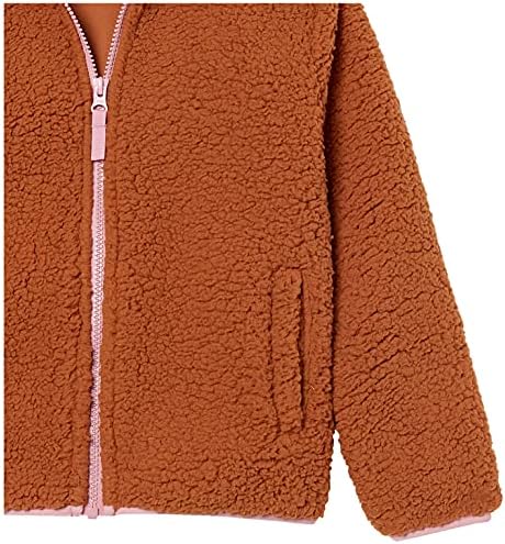 Essentials Girls e Sherpa Fleece Quarter-Zip Jacket '