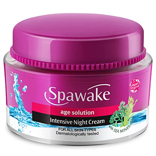 SHN Spawake Anti Envelhing Face Cream, Creme noturno intensivo da solução, 50g
