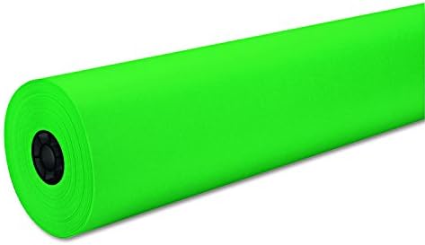 Riverside Paper Decorol Flame retardante Rolinhos de papel colorido, 36 polegadas. x 1000 pés., Verde festivo