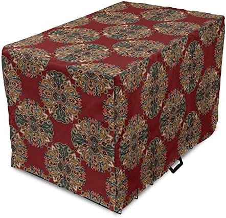 Capa de caixa de cães marrom lunarable, tradicional tradicional padronização de padalada inspirada
