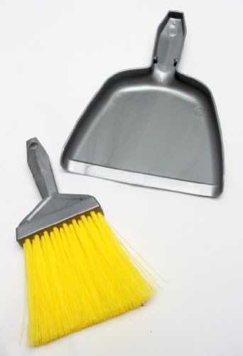 Sr. Clean Mini-Sweep Compact Dustpan e Brush Conjunto, 9x6 polegadas, 12-pacote