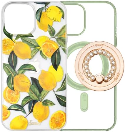 Caso de Zest Lemon Sonix Lemon + Anel Magnético para Magsafe iPhone 14 / iPhone 13