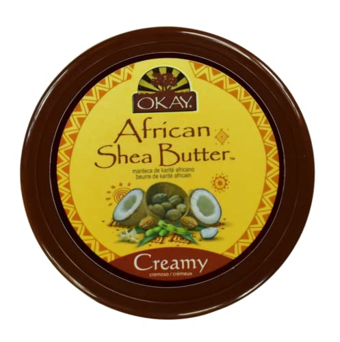 Ok, africano, manteiga de feutes cremosa suave 8oz/227gr