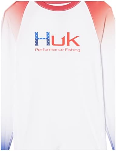 Camisa de manga comprida de cabeceira dupla de Huk Kids +Proteção Sun