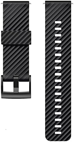 PCGV 24mm para Suunto 7/Suunto D5 Substituição de pulseira Silicone Sports Smart Watch Straps para