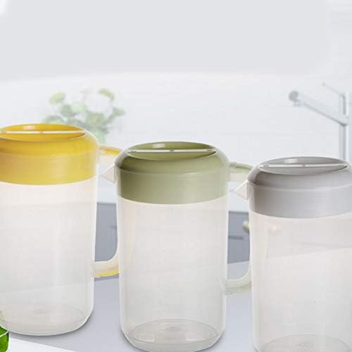 Girra de vidro 2500 ml de plástico transparente Medição da jarra Pote de chá fria Kettle para armazenar e servir