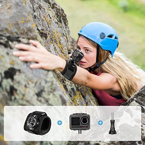 Akaso Brave 4 Pro Action Camera com kit de escalada