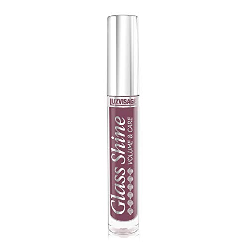 LuxVisage Glass Shine hidratante e efeito durável do volume nutritivo 22 Rich Colors Lip Gloss com vitamina