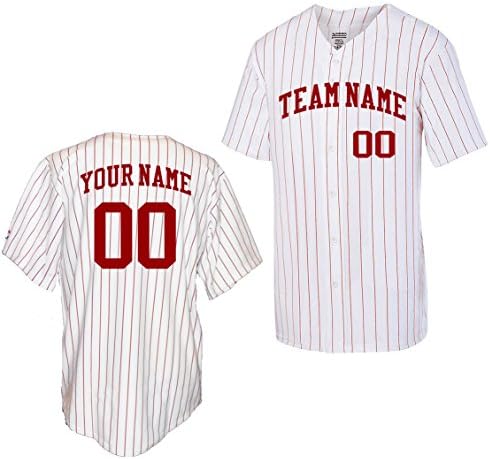 Jersey de beisebol personalizada