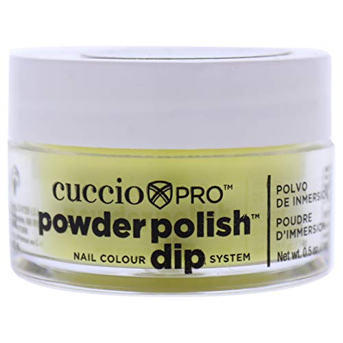 Cuccio Color Powder esmalte - laca para manicures e pedicures - pó altamente pigmentado que é