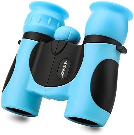 Jongsun Binóculos para crianças 8x21 alta resolução - Kids Binoculars Set para meninos e meninas, à prova de choque