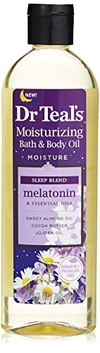 Dr. Teal Melatonin Indical Oil Hidration Bath & Body Oil 8,8 onças